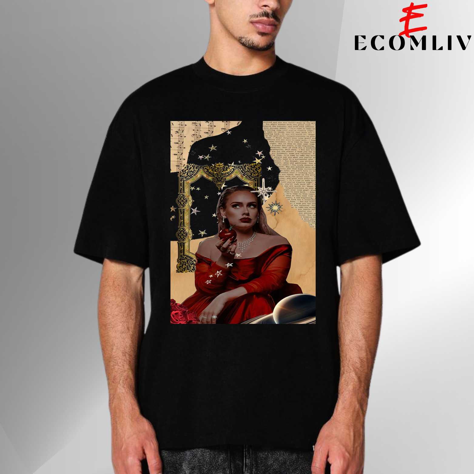 Adele T-Shirt, Unisex Soul Pop Tee, Streetwear Shirt